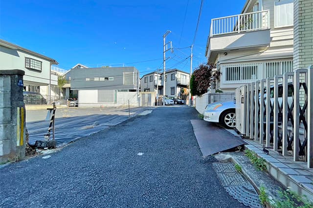 前面道路①