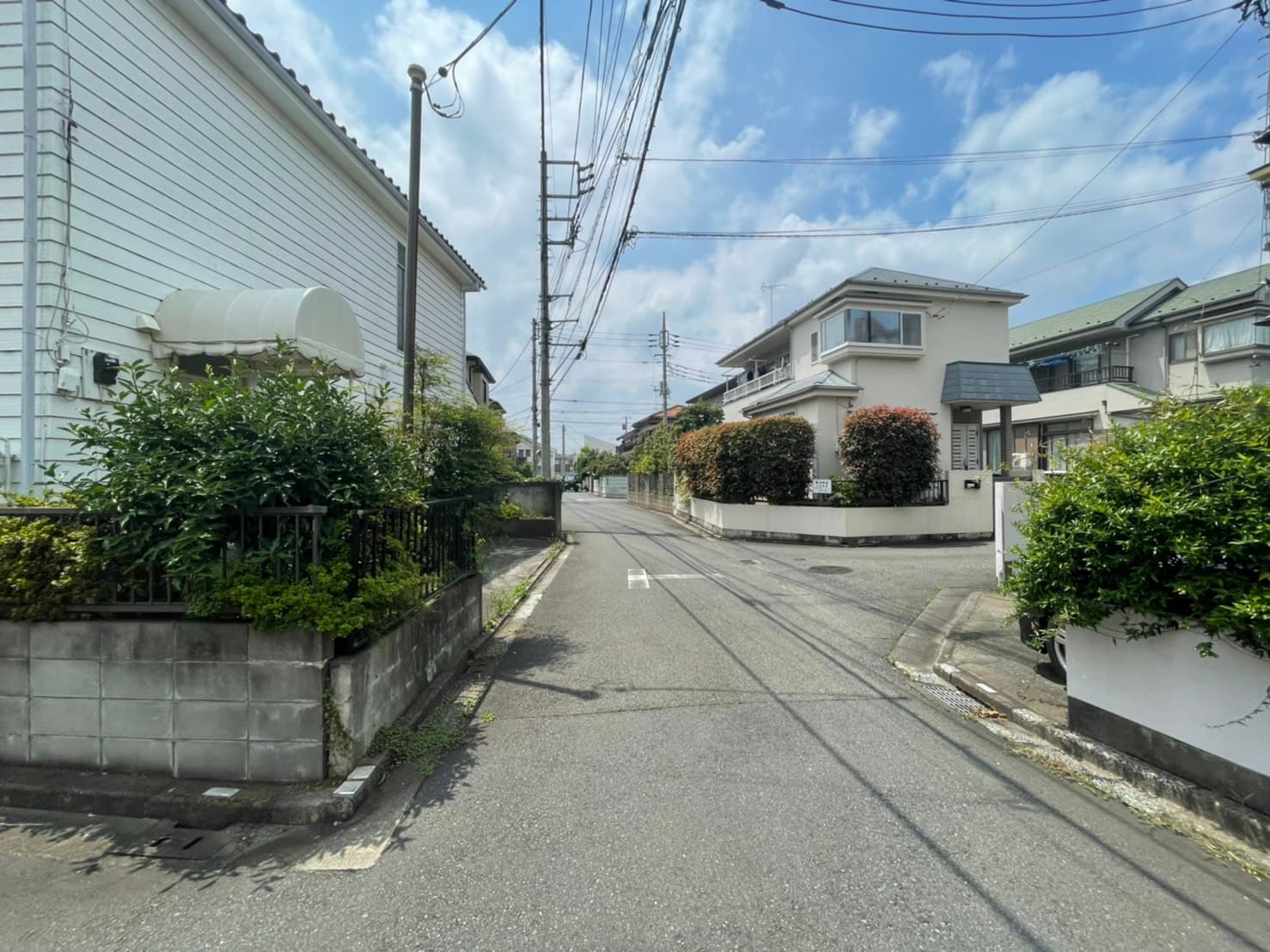 前面道路①