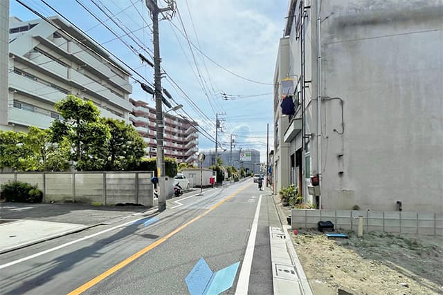 前面道路②