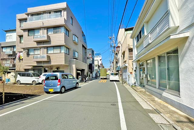 前面道路②
