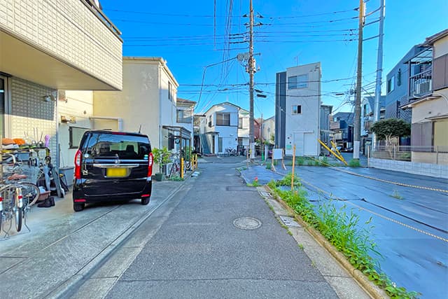 前面道路②