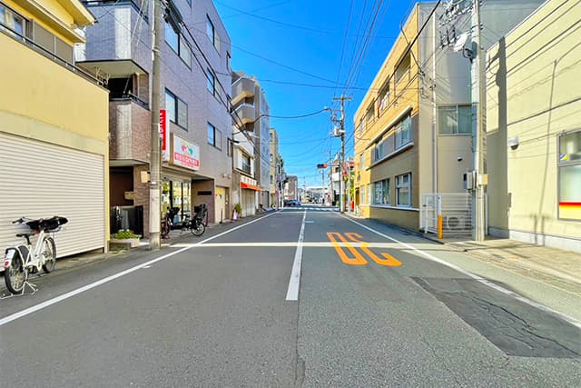前面道路②
