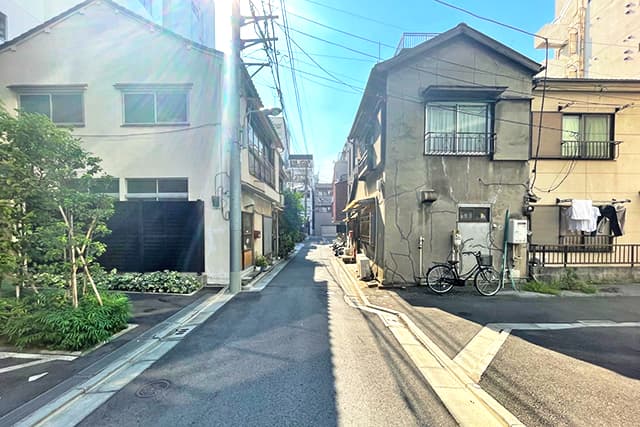 前面道路②