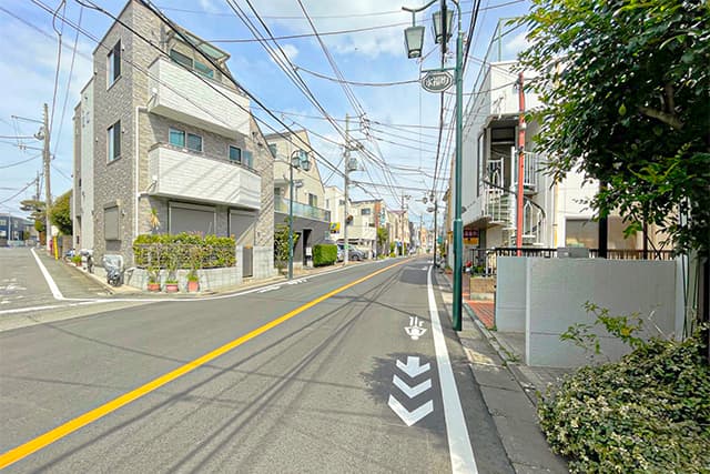 前面道路②