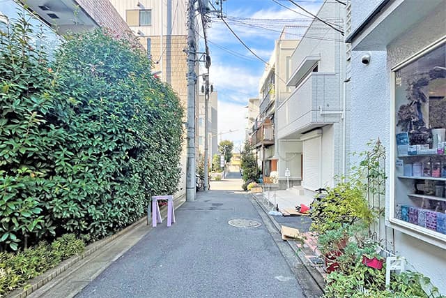 前面道路②