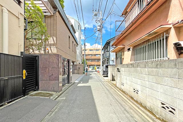 前面道路②