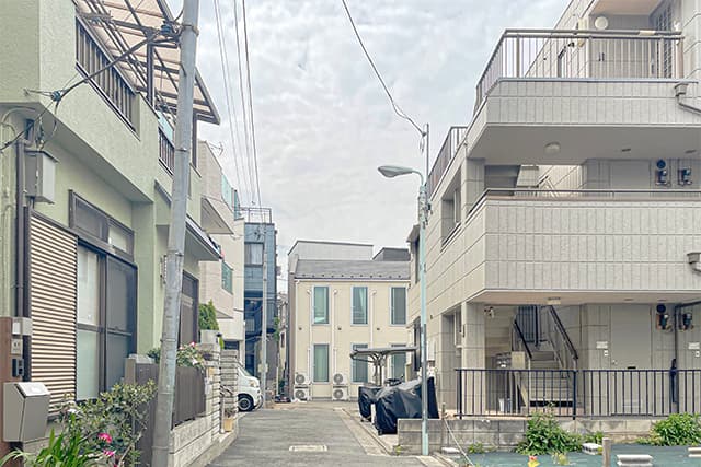 前面道路②