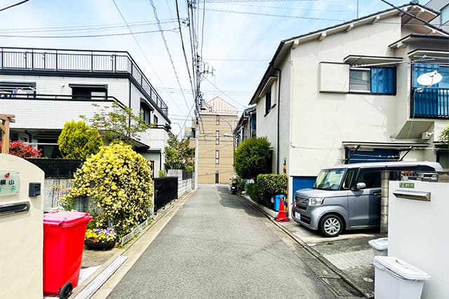 前面道路②