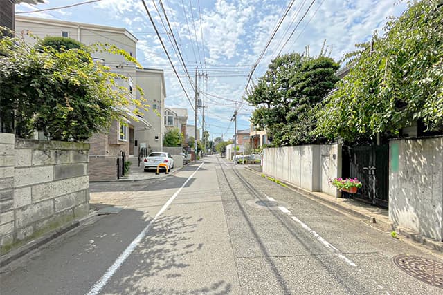 前面道路②
