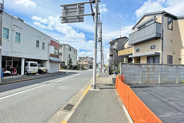 前面道路①
