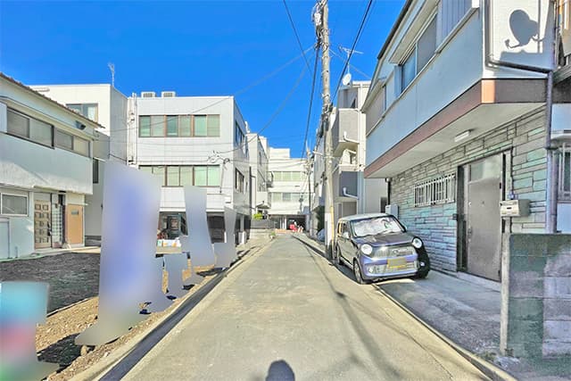 前面道路①