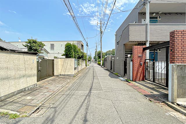 前面道路①