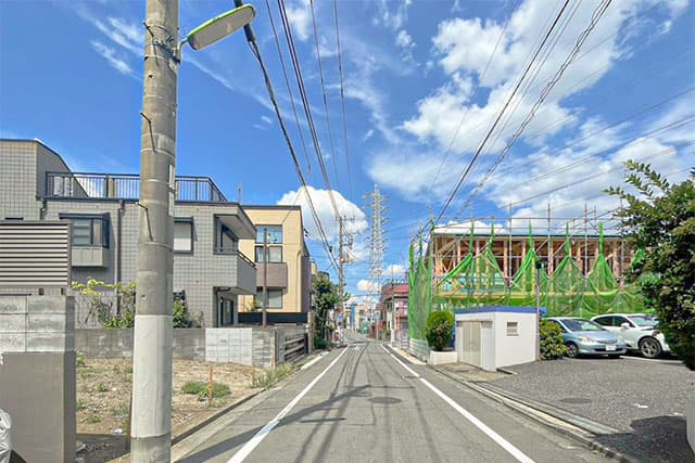 前面道路①