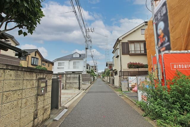 前面道路①