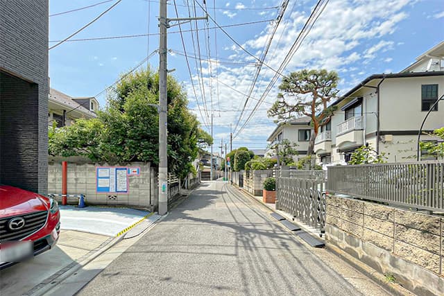 前面道路②