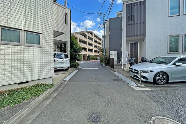 前面道路②