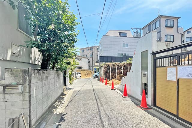 前面道路②