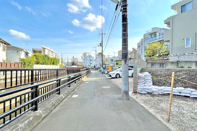 前面道路②