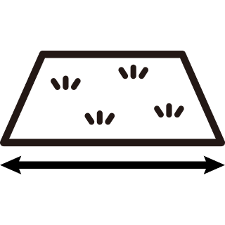 物件の広さを測るイラスト